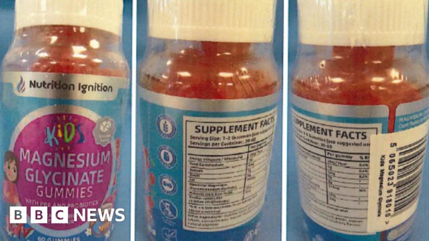 Warning issued over branded kids' magnesium gummies